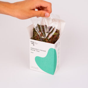 RHOECO ORGANIC CACAO HUSK TEA – MINT