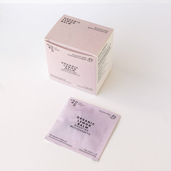 RHOECO ORGANIC LEMON BALM [Teabags] - Image 2