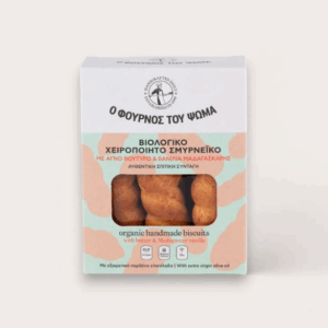 ORGANIC BISCUITS WITH BUTTER AND MADAGASCAR VANILLA